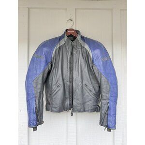 DAINESE Men’s Leather Motorcycle Jacket (Size 48 EU/ 38 US) Great Condition